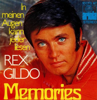 7" Cover Rex Gildo - Memories