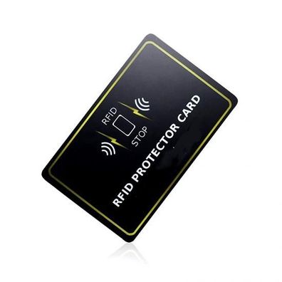 Sunrise Anti Skimming Card RFID Schutzkarte NFC Blocker