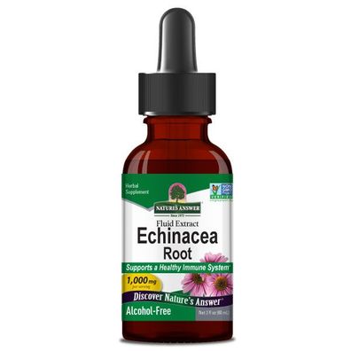 Nature's Answer, Echinacea Root, Alcohol-Free, 1000mg