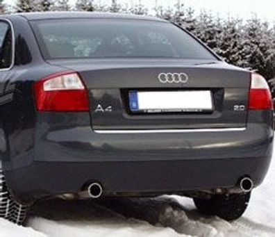 passend für Audi A4 Typ B6 Endschalldämpfer rechts/ links - 1x90 Typ 17 rechts/ links