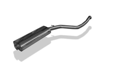 passend für Peugeot 206 S16/ 206cc S16 Vorschalldämpfer mit Tulpenverbindung zum Ka