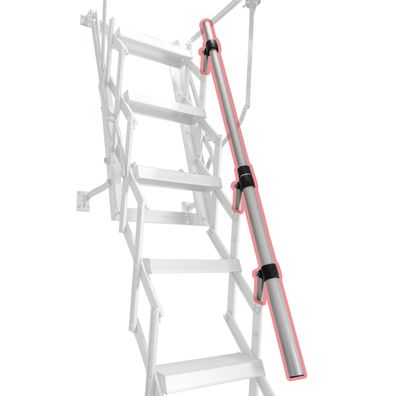 Dolle Teleskophandlauf als Mehrpreis fuer clickFIX® vario mit 9-11 Stufen