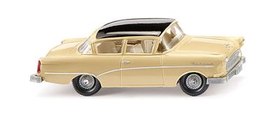 Wiking H0 1/87 008039 Opel Rekord P1 - grünbeige mit schwarzem Dach - NEU