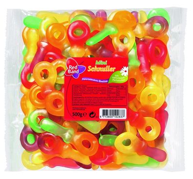 Red Band Fruchtgummi Schnuller Family Beutel 500g Schnullies