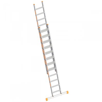 Layher Topic 1032 Stufenschiebeleiter 2x12 Stufen