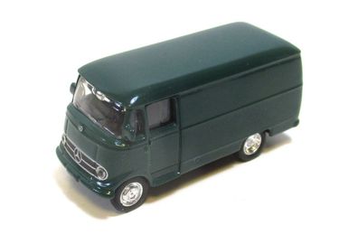 Schuco H0 1/87 Mercedes Benz L319 Koffer grün o. OVP (119/10)