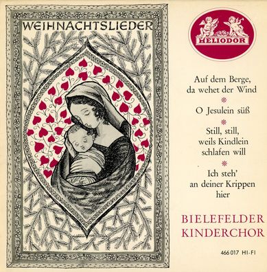 7" Cover Bielefelder Kinderchor - Weihnachtslieder