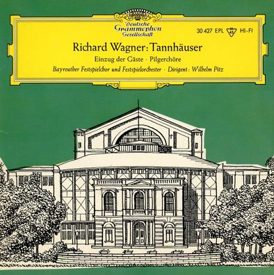 7" Cover Richard Wagner - Tannhäuser