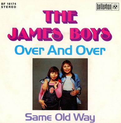7" Cover The James Boys - Over & Over