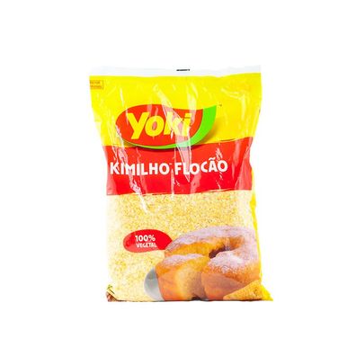 YOKI Maismehl-Flocken Farinha de Milho Floc&atilde; o Kimilho 500g Mais Mehl