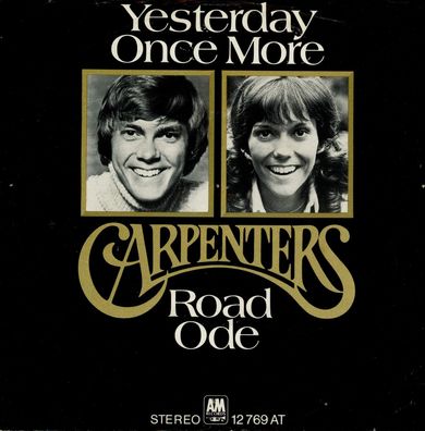 7" Cover Carpenters - Yesterday once more