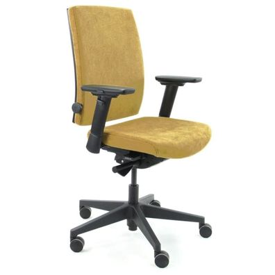 Werkstoel Eva Comfort Geel Regain Ergonomische bureaustoel (N)EN 1335