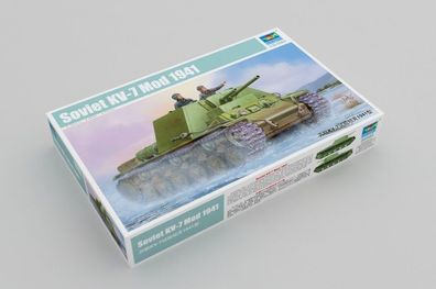 Trumpeter Soviet KV-7 Mod 1941 9369503 in 1:35 Trumpeter 9503 09503