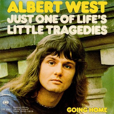7" Cover Albert West - Just one of Life´s little Tragedies