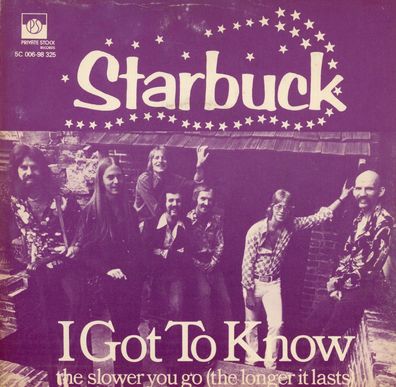 7" Cover Starbuck - I got to know