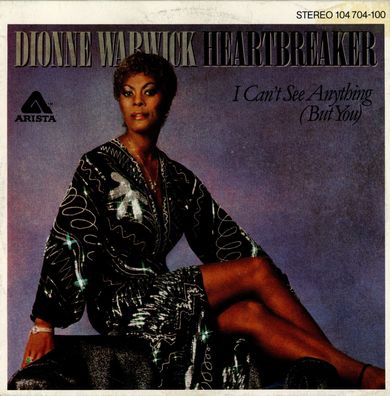 7" Cover Dionne Warwick - Heartbreaker