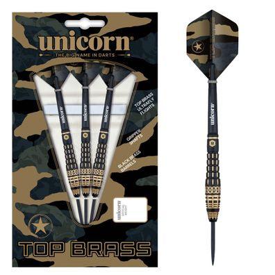 Unicorn Top Brass 4 Steel Darts / 20 Gr. / Inhalt 1 Stück