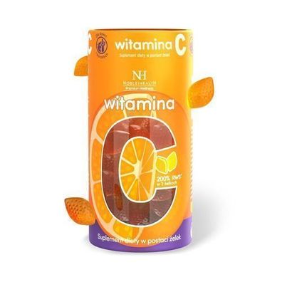 Noble Health Vitamin C Gelee 300 g - Ultimativer Vitamin C Genuss
