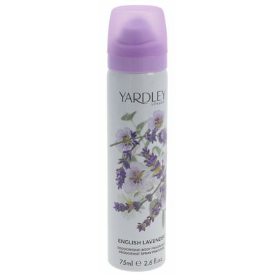 Yardley English Lavender Body Spray - 75ml