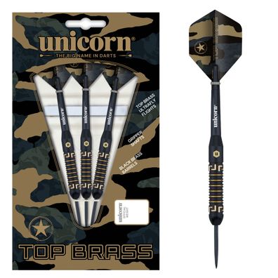 Unicorn Top Brass 1 Steel Darts / 20 Gr. / Inhalt 1 Stück