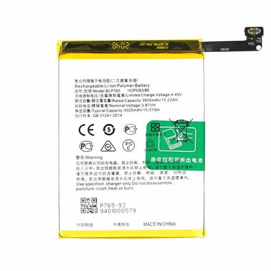 MPS Akku BLP765 4025 mAh für Oppo A91 / Reno3