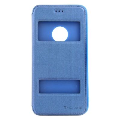 T-CASE Magnet Flip Schutzhülle iPhone 6 / 6s plus blau
