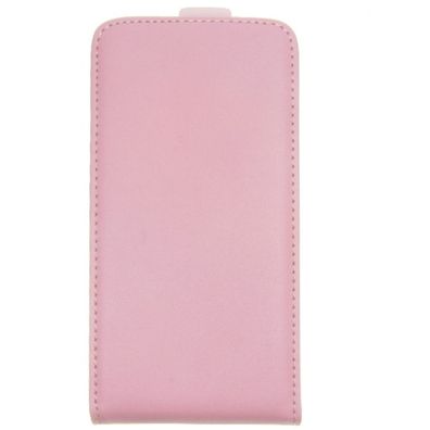 Slim Leder Flip Hülle für G850 Galaxy Alpha pink 4250710555598