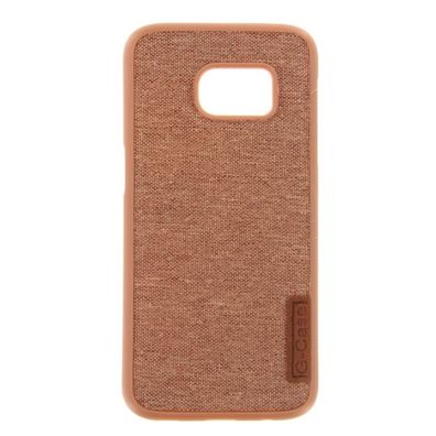 Silicone Case Textile for Samsung S7 brown