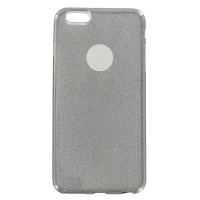 TPU Case Glitter für iPhone 6 / 6S Plus schwarz