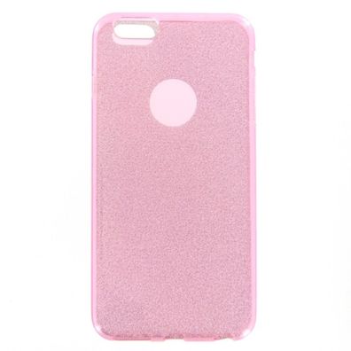 TPU Case Glitter iPhone 6/6S Plus pink