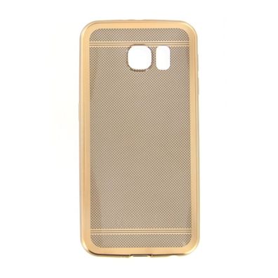 Silicone Case Classy Samsung Galaxy S6 gold