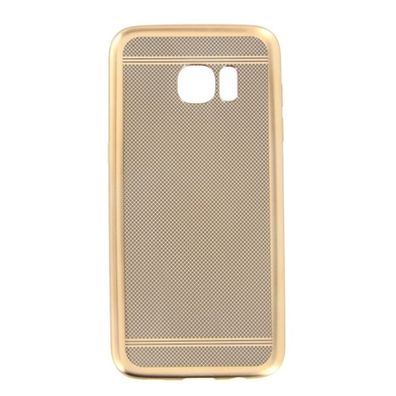 Silicone Case Classy Samsung S7 Edge gold