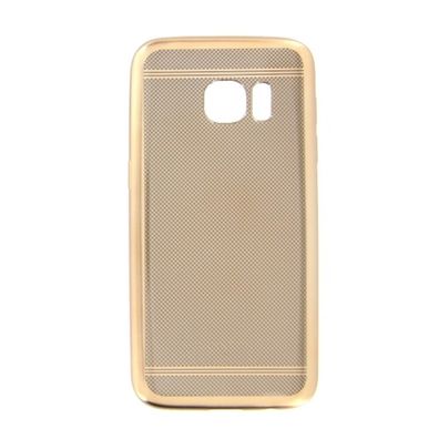 Silicone Case Classy Samsung Galaxy S7 gold