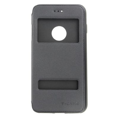 T-CASE Magnet Flip Schutzhülle View iPhone 7/8 plus schwarz