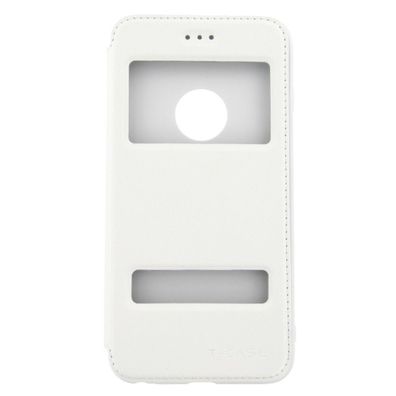 T-CASE Magnet Flip Schutzhülle View iPhone 6 / 6s plus weiß