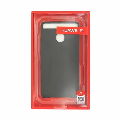 Huawei Leder Schutzhülle für Huawei P9 schwarz