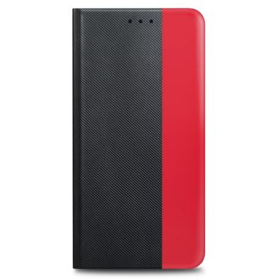 prio Schutzhülle für Samsung S21 Ultra 5G schwarz-rot