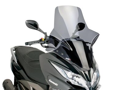 Windschild Puig V-Tech Line Touring dark smoke für Kawasaki J300