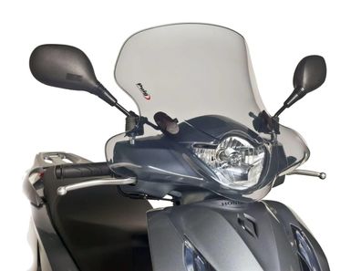 Windschild Puig City Touring smoke für Honda SH 125i, SH 150i 12-14