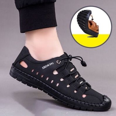 Manner Wandern Leichte Sandalen Geschlossen Zeh Outdoor Strand Fischer Schuhe