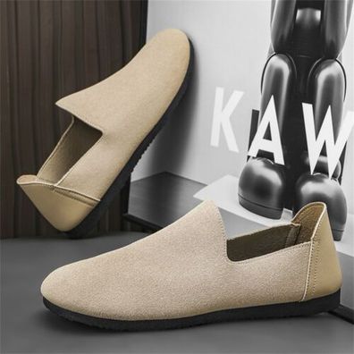 Herren-Freizeitschuhe zum Hineinschlupfen, leichte Slipper, bequeme Wanderschuhe