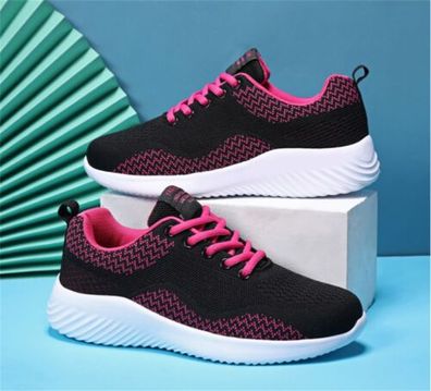 Damen-Wanderschuhe zum Hineinschlupfen, leichter, rutschfester Mesh-Sneaker