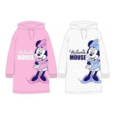 Minnie Mouse Long- Hoddie - Farbe: grau Größe: 98/104