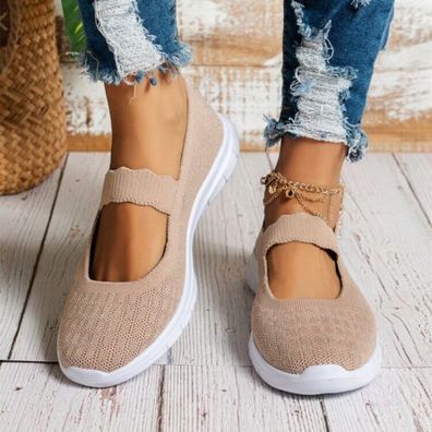 Das Neue Sommer Damen Loafers Pumps Schuhe 42 Comfy Flats Sandalen Knochelriemen