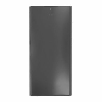 Samsung Display-Einheit + Rahmen für S908 Galaxy S22 Ultra schwarz GH82-27488A