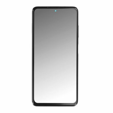OEM Anzeige + Rahmen für Xiaomi Poco X3 schwarz