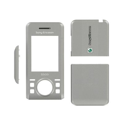 Sony Ericsson S500i Cover Set - Silber