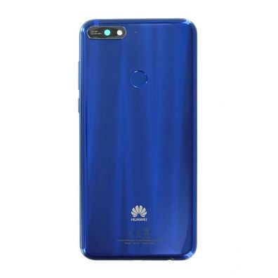 Huawei Akkufachdeckel Y7 2018 blau 97070THH