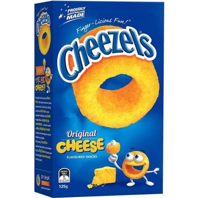 Cheezels Original Cheese Snacks Box 125 g