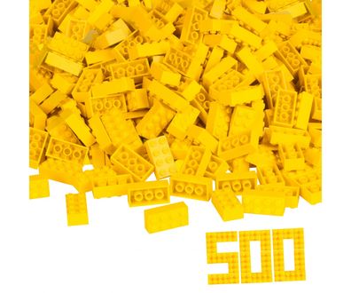 Box 500 gelbe 8er Steine lose